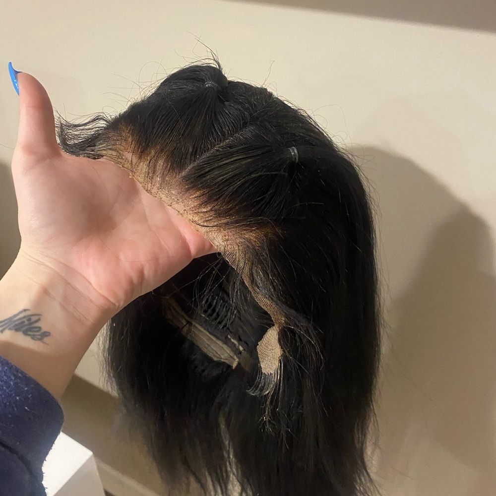 CUSTOM HUMAN HAIR WIG 24”